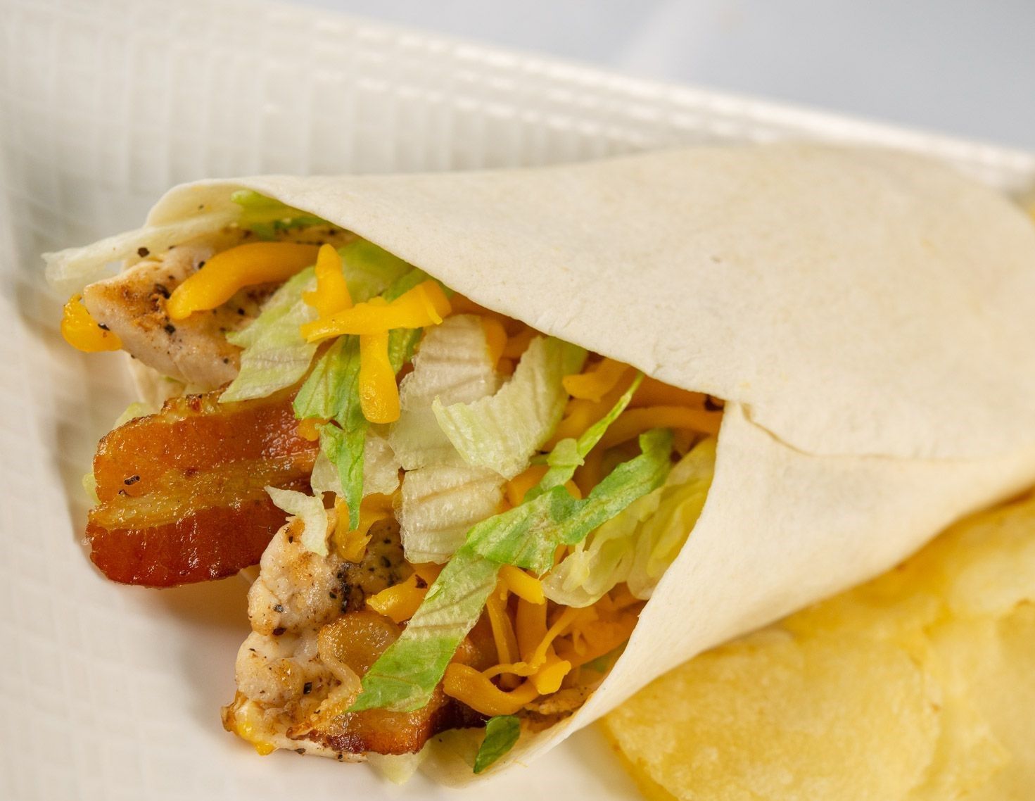 Grilled Bacon & Ranch Chicken Wrap